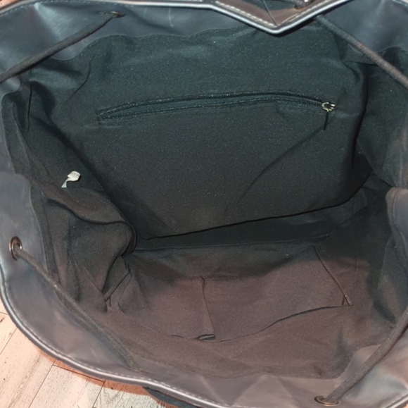 Geometric Slanted Triangle Backpack - Picture 5 of 10